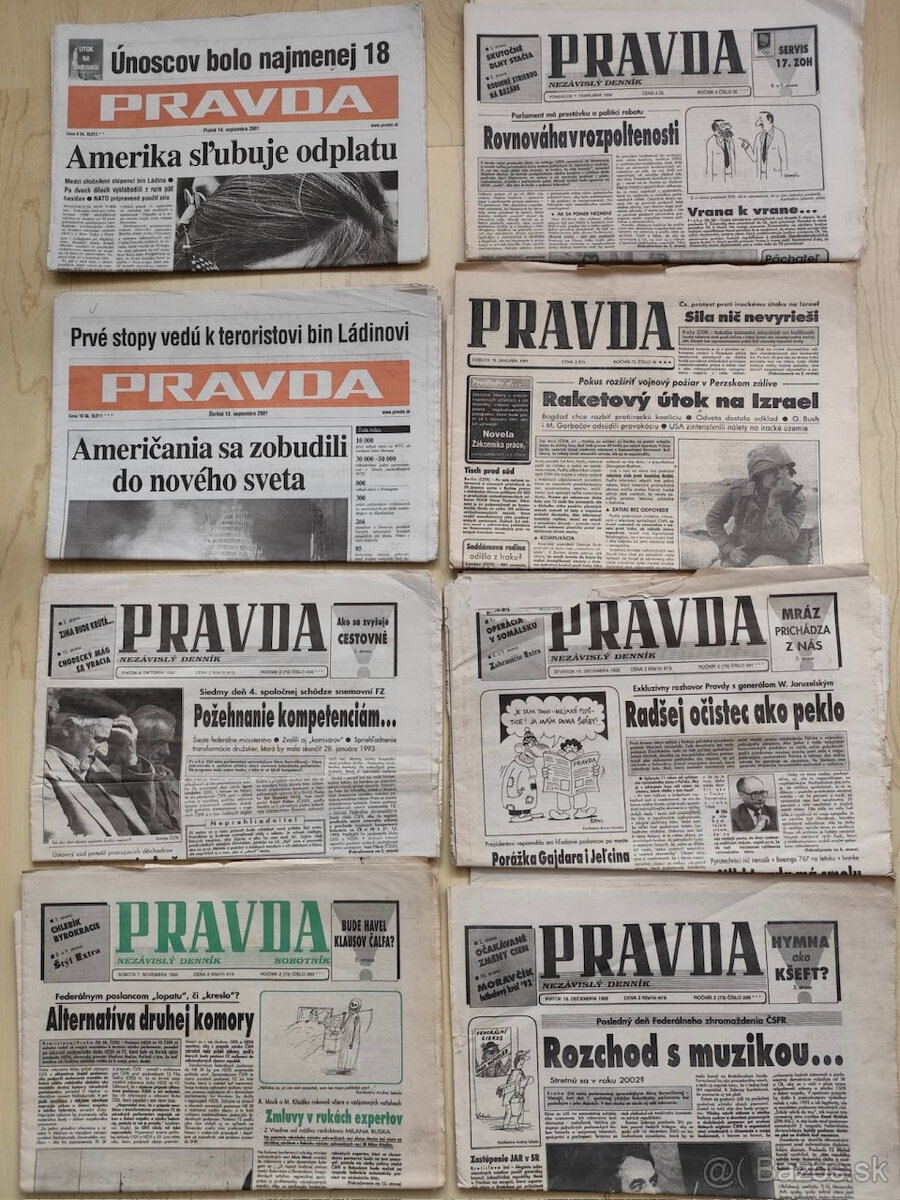 Staré noviny a časopisy - 6