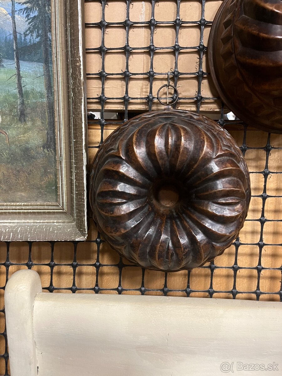 Medené bábovkové formy - 6