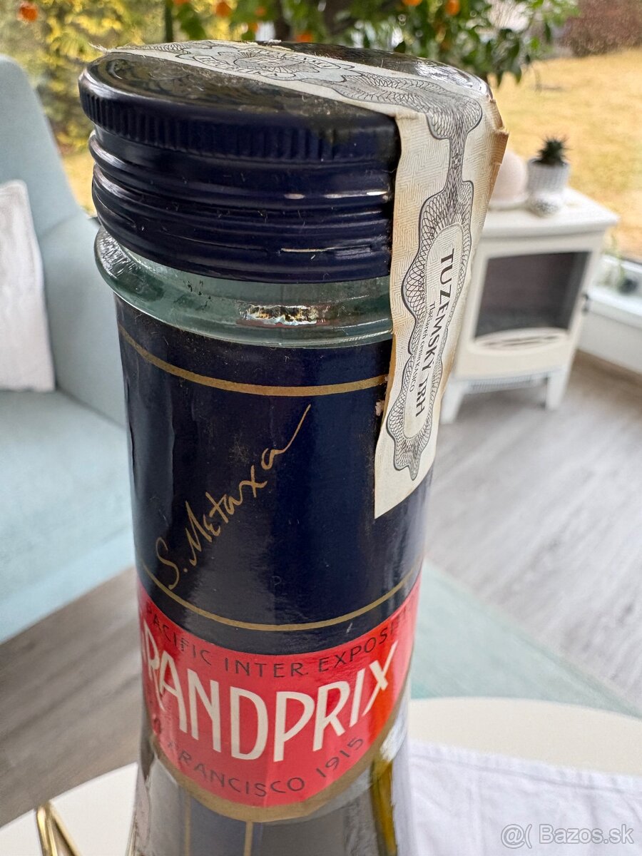 3l fľaša Metaxa 5 z r.1996 - 6