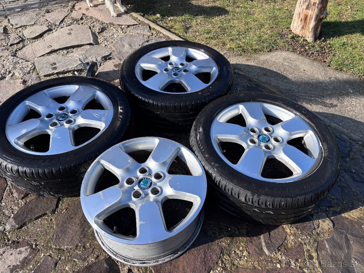 Škoda Scout Disky 225/50 R17 5x112 - 6