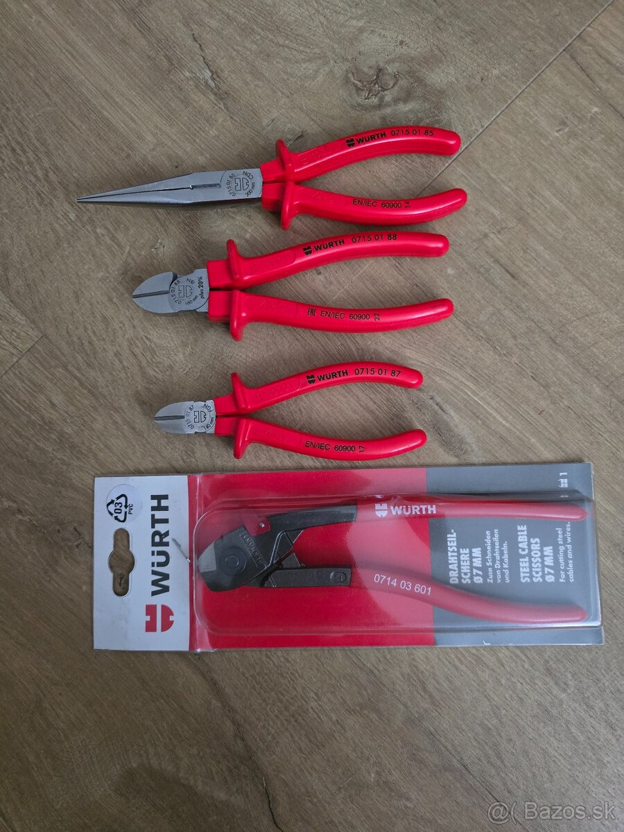 Wurth elektrikárske náradie nové - 6