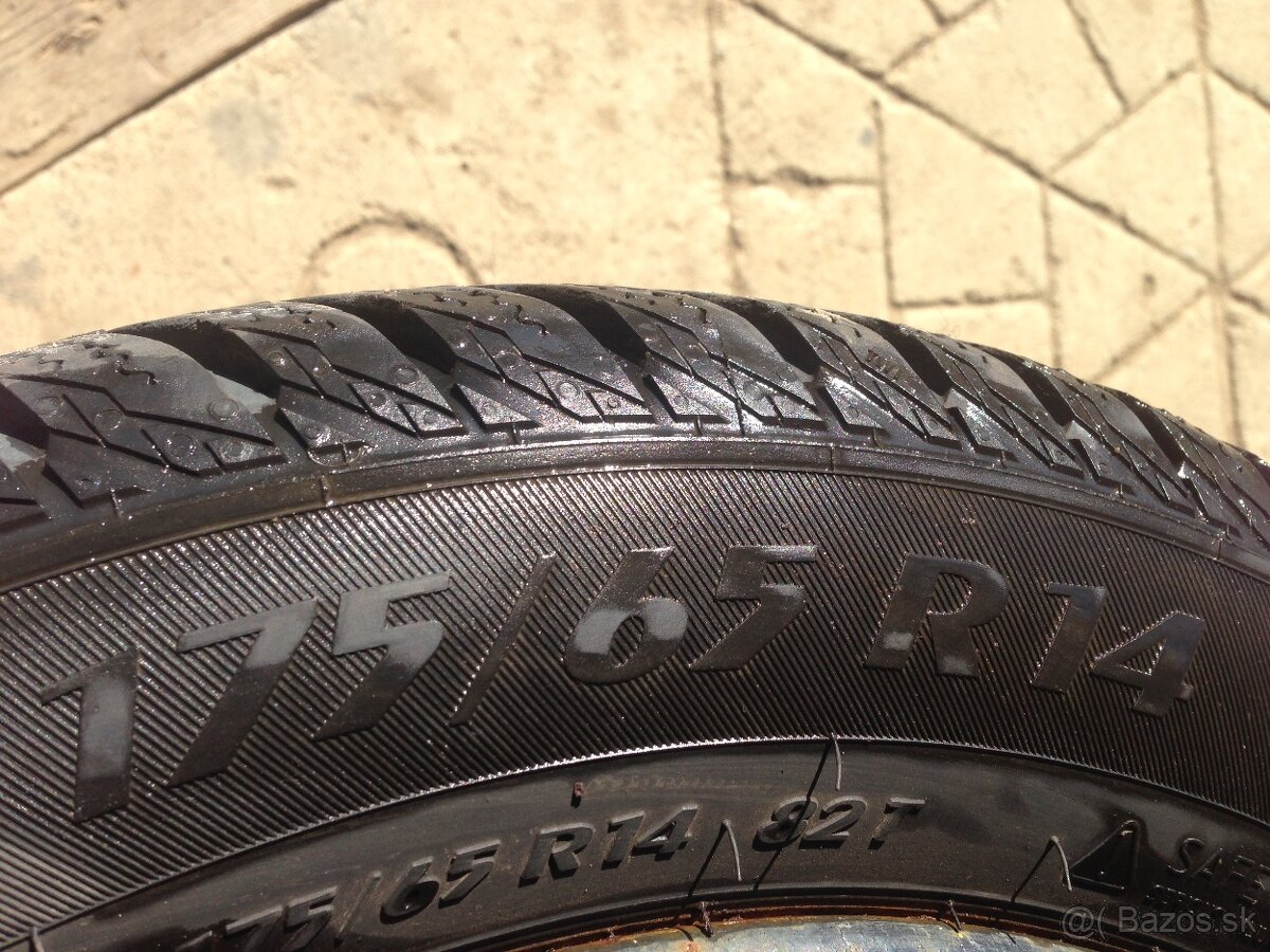 zimne plechove disky 4x108 r14 175/65 ..6/9mm - 6