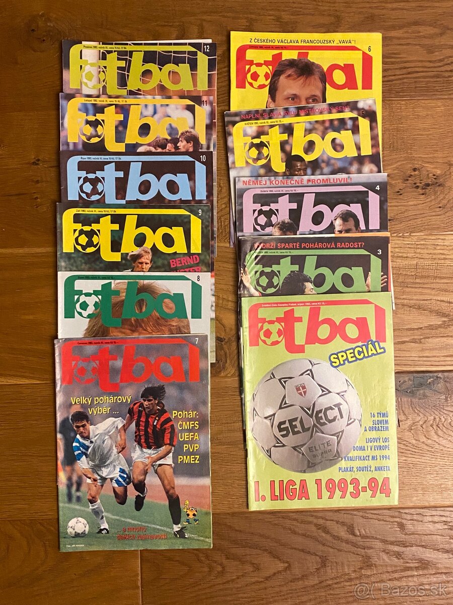 Futbal / Fotbal - futbalové časopisy / magazíny - 6