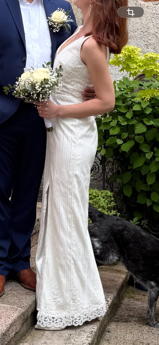 Luxusné svadobné šaty - 6