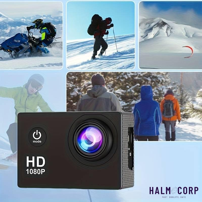 Akčná kamera s rozlíšením Full HD, vodotesná, Wi-Fi - 6