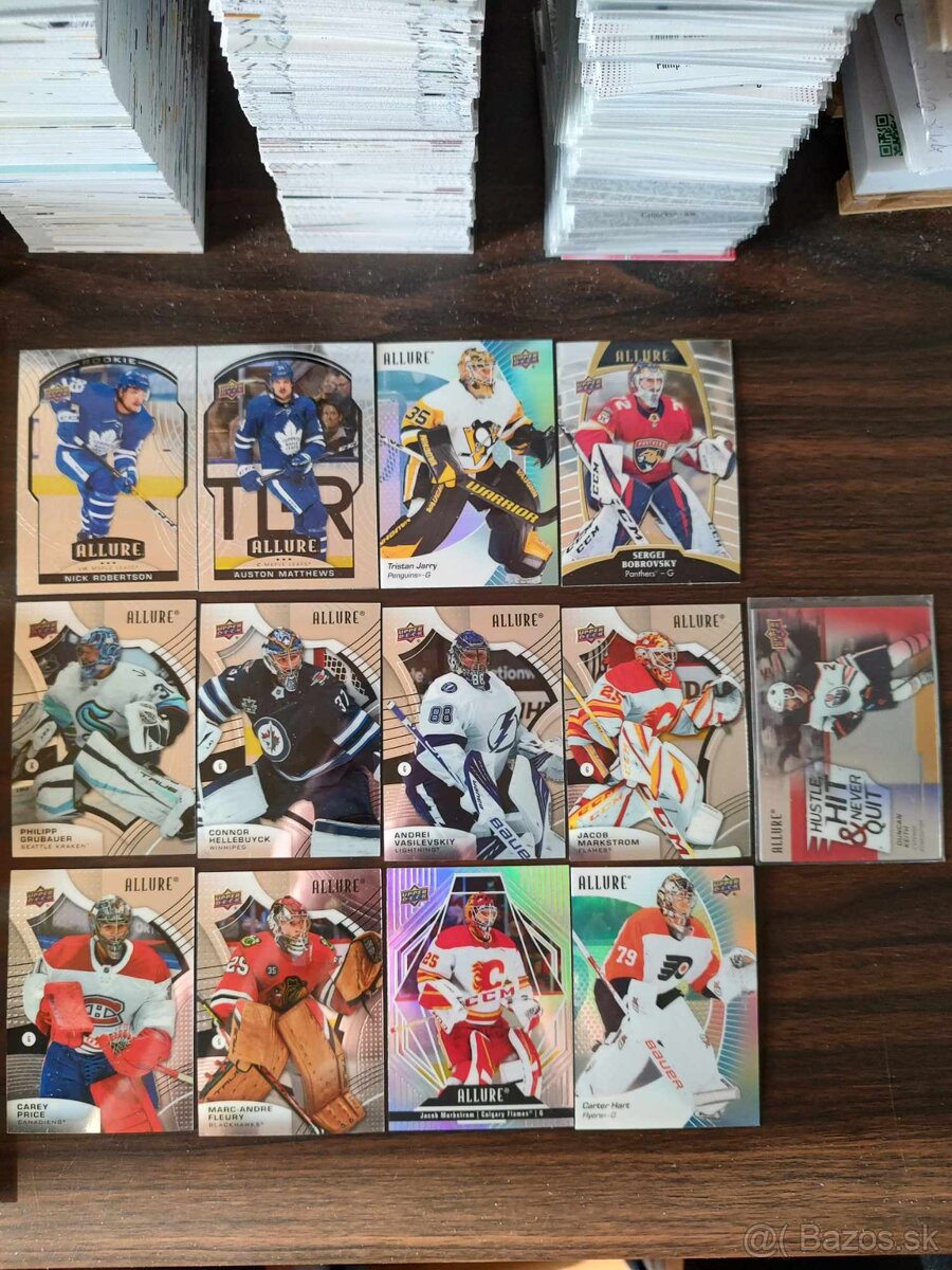 Predám hokejove kartičky NHL Black Diamond, Fleer, Allure - 6