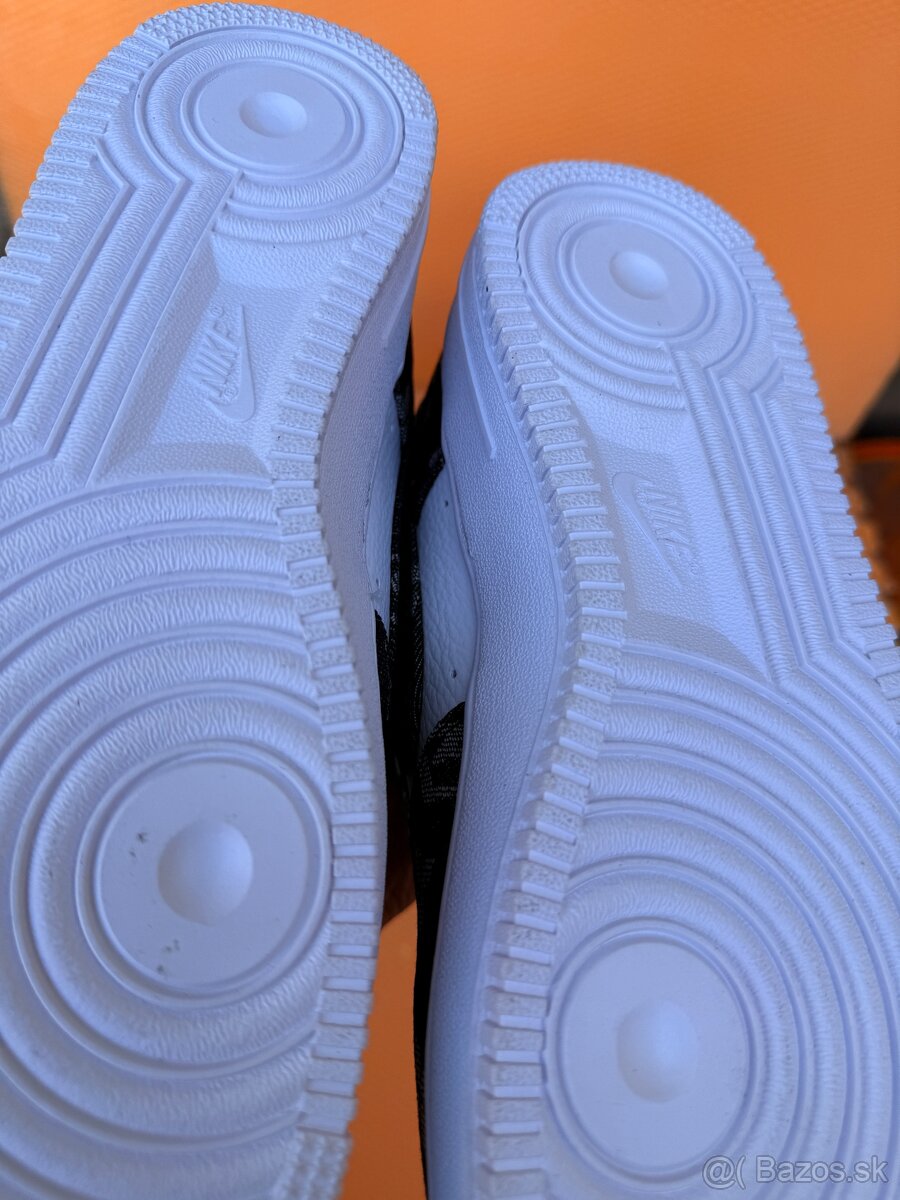 Nike Air Force x Louis Vuitton Čierne s bielim - 6