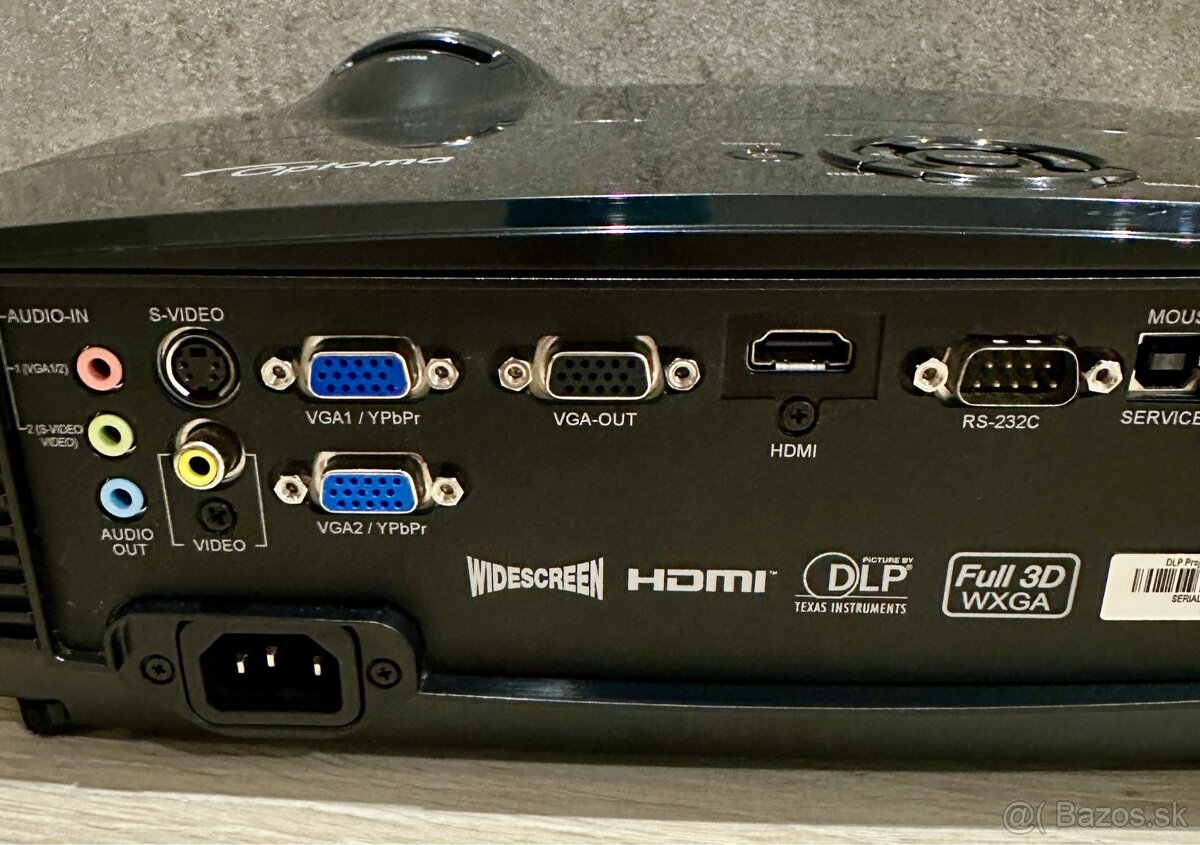 Optoma Full 3D DLP projektor - 6