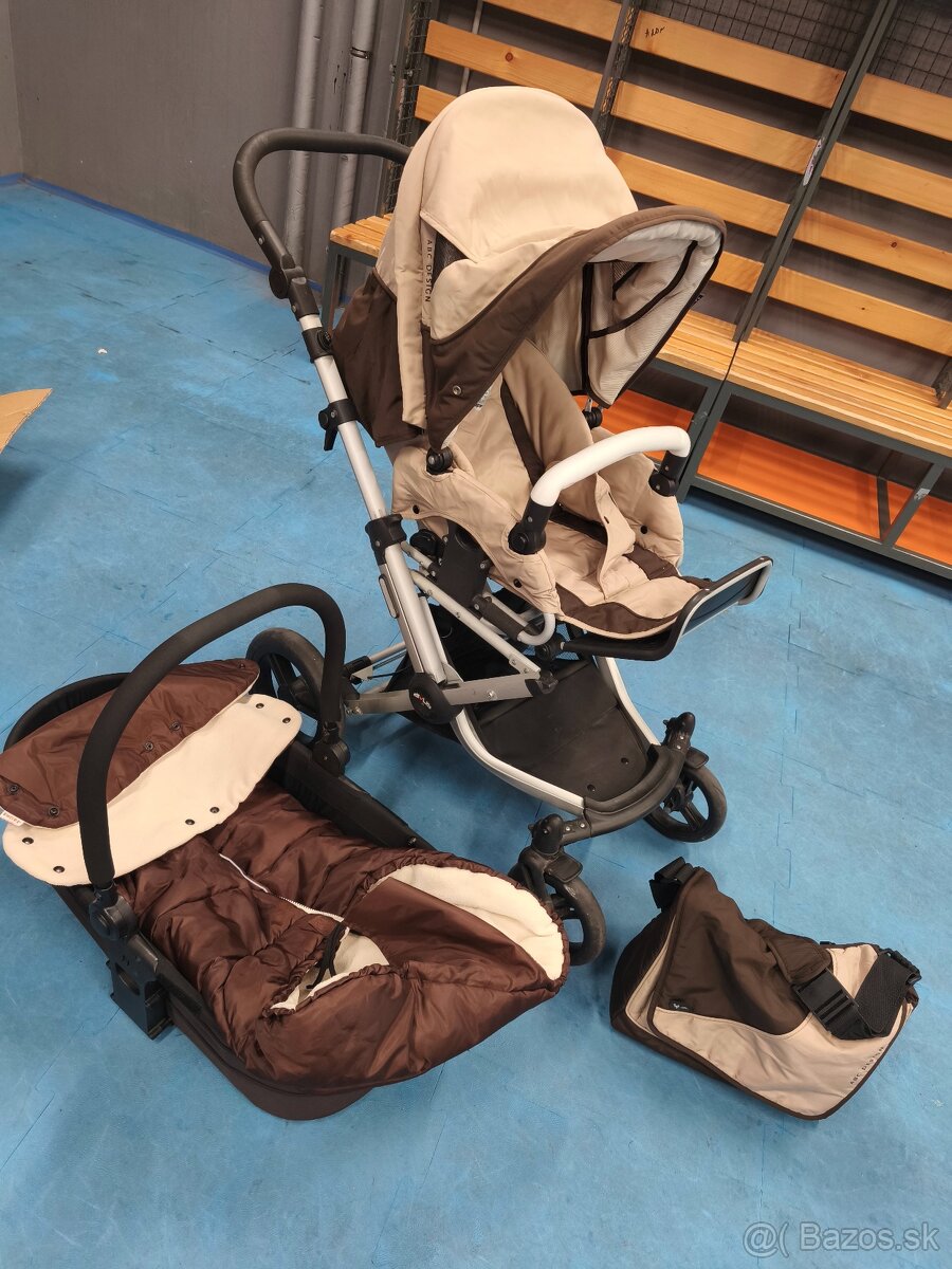 Predám kombinovaný kočík značky ABC Design. - 6