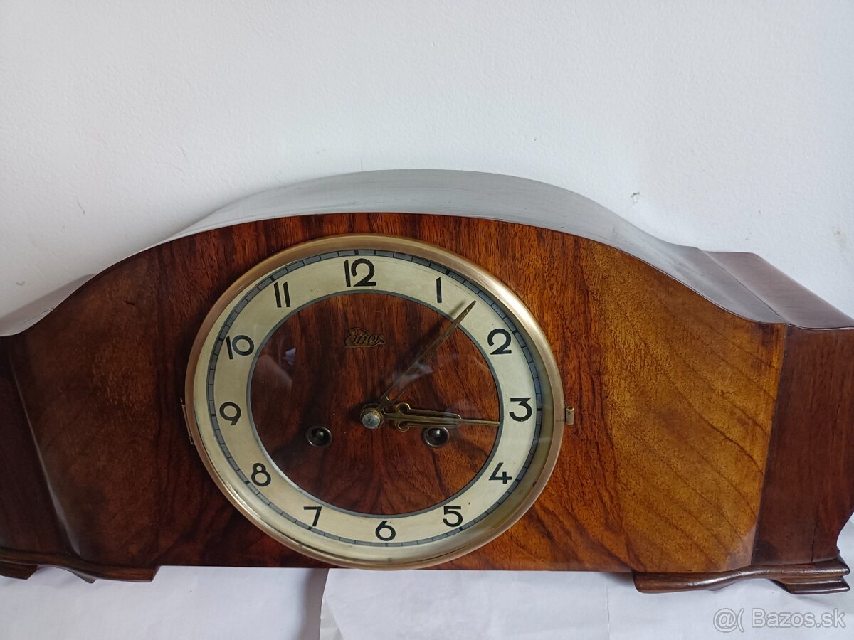 Emos starožitný krbové stolní hodiny Německo - 6