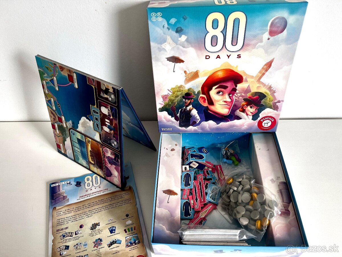 Spoločenská hra 80 days - 6