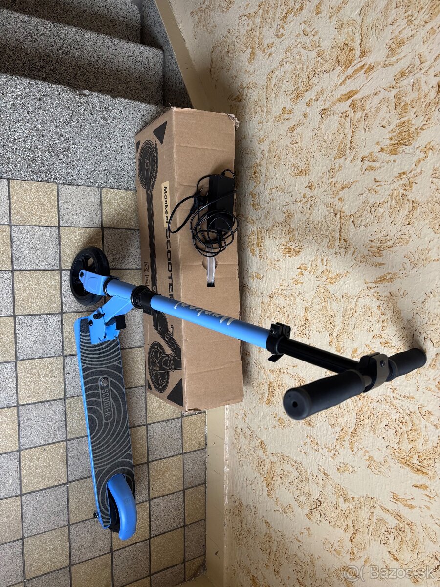 Detská elektrická kolobežka. - 6