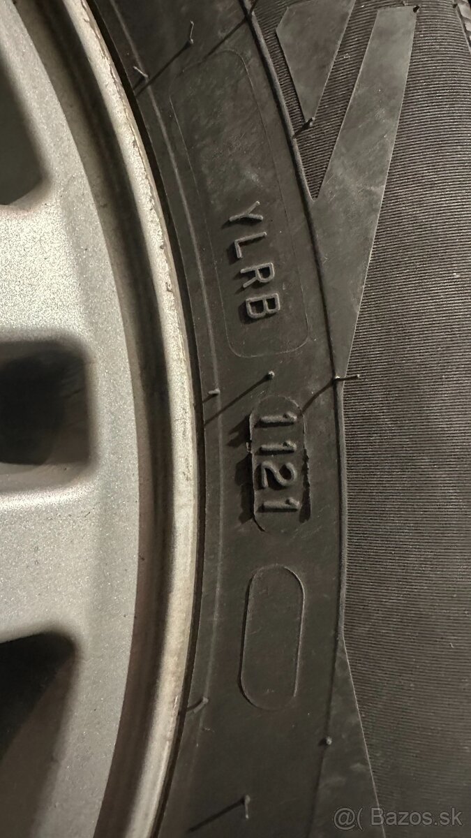 Originálne Ford elektróny R15 4x108 s Nokian Wetproof pneu - 6