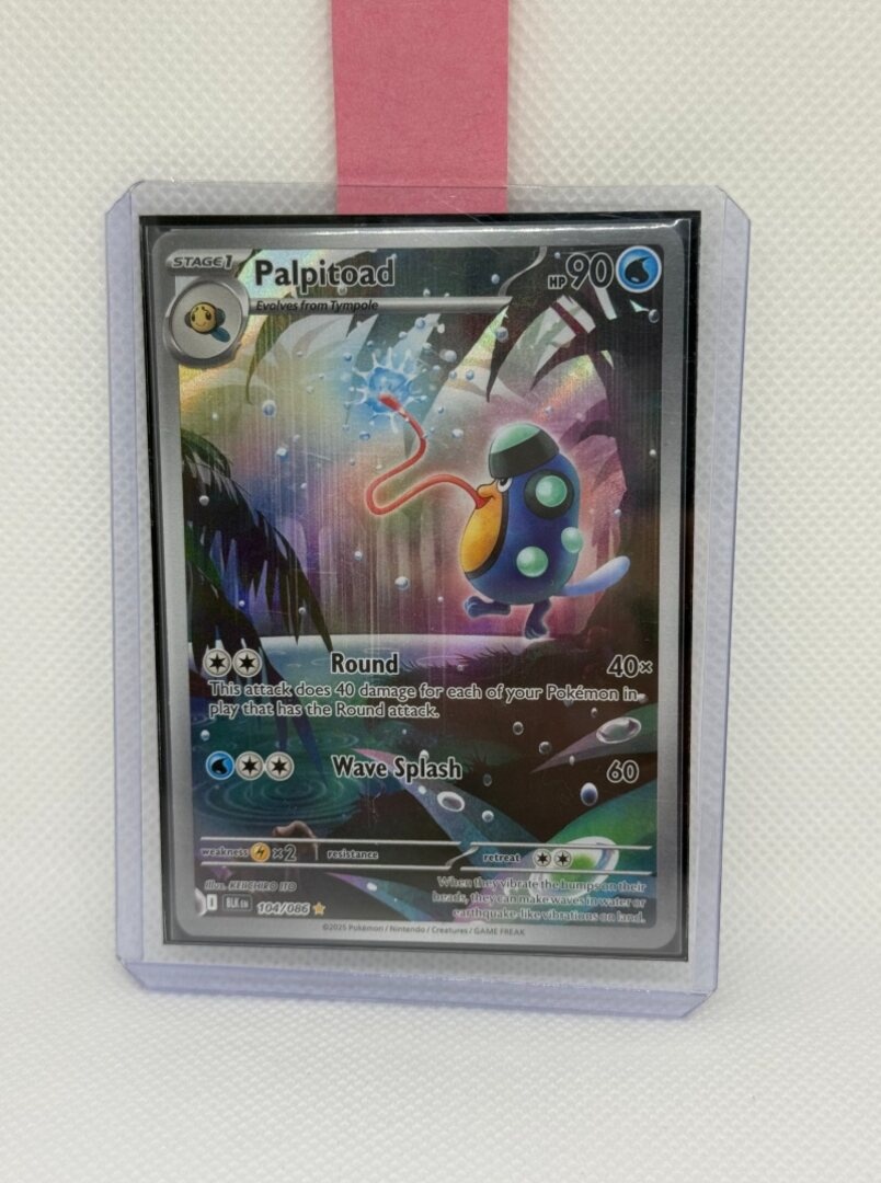 Pokémon karta Palpitoad 104/086 – NM – ORIGINÁL - 6