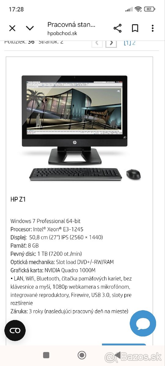 Počítač HP Z1 Workstation - 6