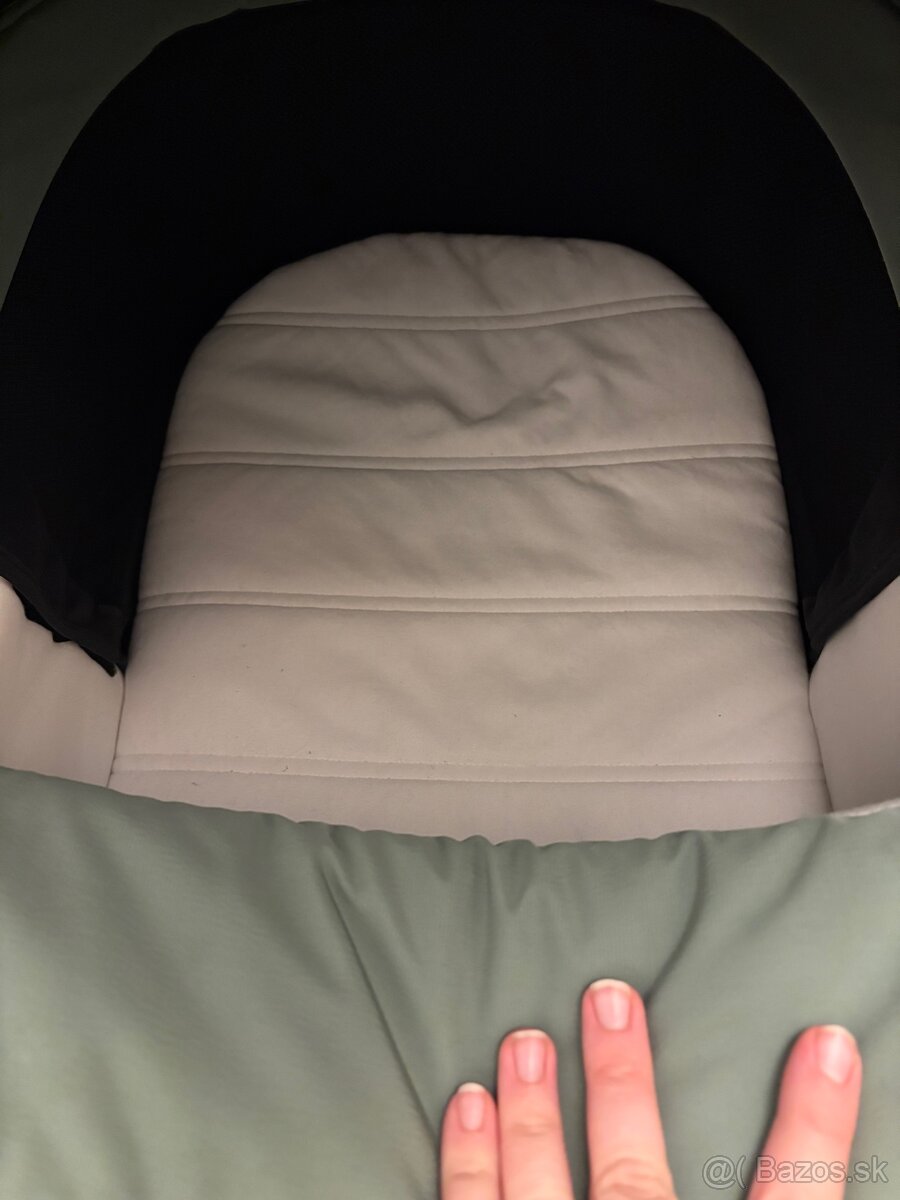 Cybex priam 4.0 lux carry cot vanička leaf green - 6