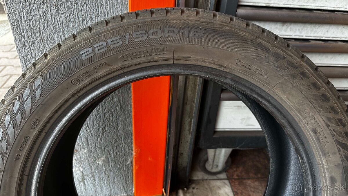 Zimne pneumatiky Nokian Snowproof 1 jazdené jednu sezónu - 6