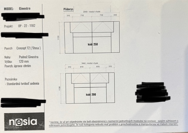 DIZAJNOVÁ SEDAČKA NESIA GINESTRA (AJ JEDNOTLIVO) - 6
