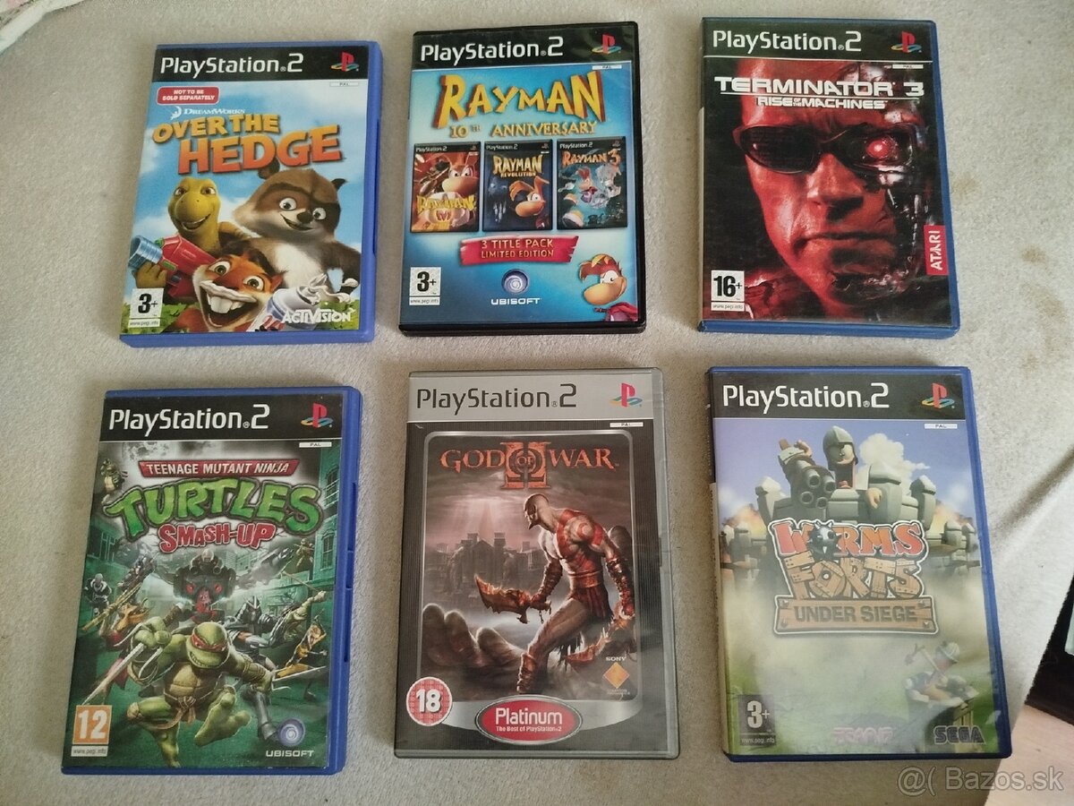 Playstation 2 slim+5 ovladocou+27 hier - 6