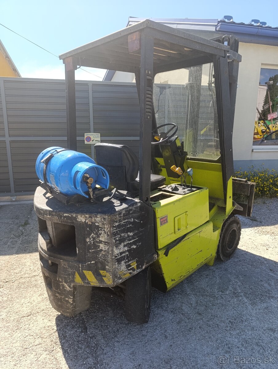 Jazdený VZV CLARK 2500kg 3300mm DUPLEX - 6