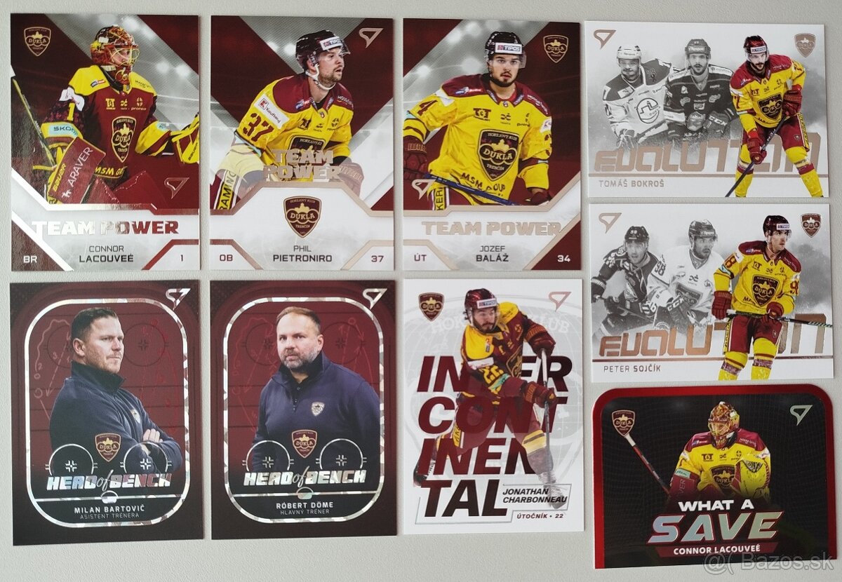 Hokejové kartičky TIPOS EXTRALIGA 2024/2025 - DUKLA TRENČÍN - 6