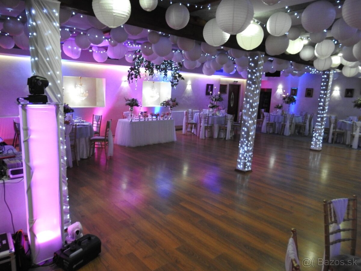 Osvetlenie, plazivý dym, iskry - 6