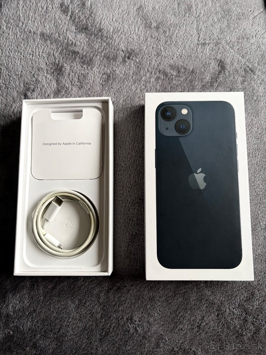 iPhone 13 128 GB Midnight – nová batéria + 2 obaly - 6