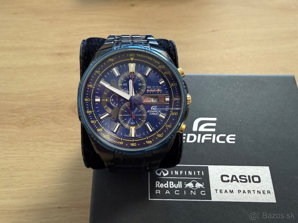 Predám hodinky Casio Edifice Red Bull Racing - 6