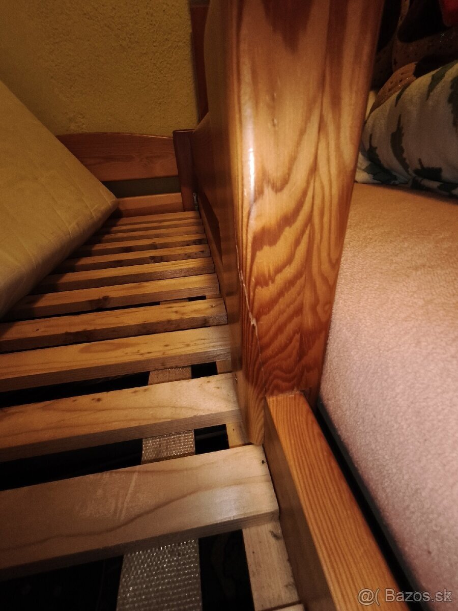 Detská posteľ z masívu + matrac - 6