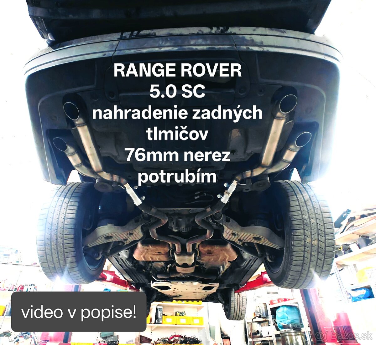 Nerezový výfuk / Športový výfuk - 6