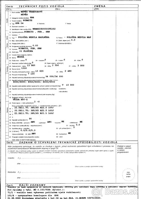 Prodam návěs Schmitz - 6