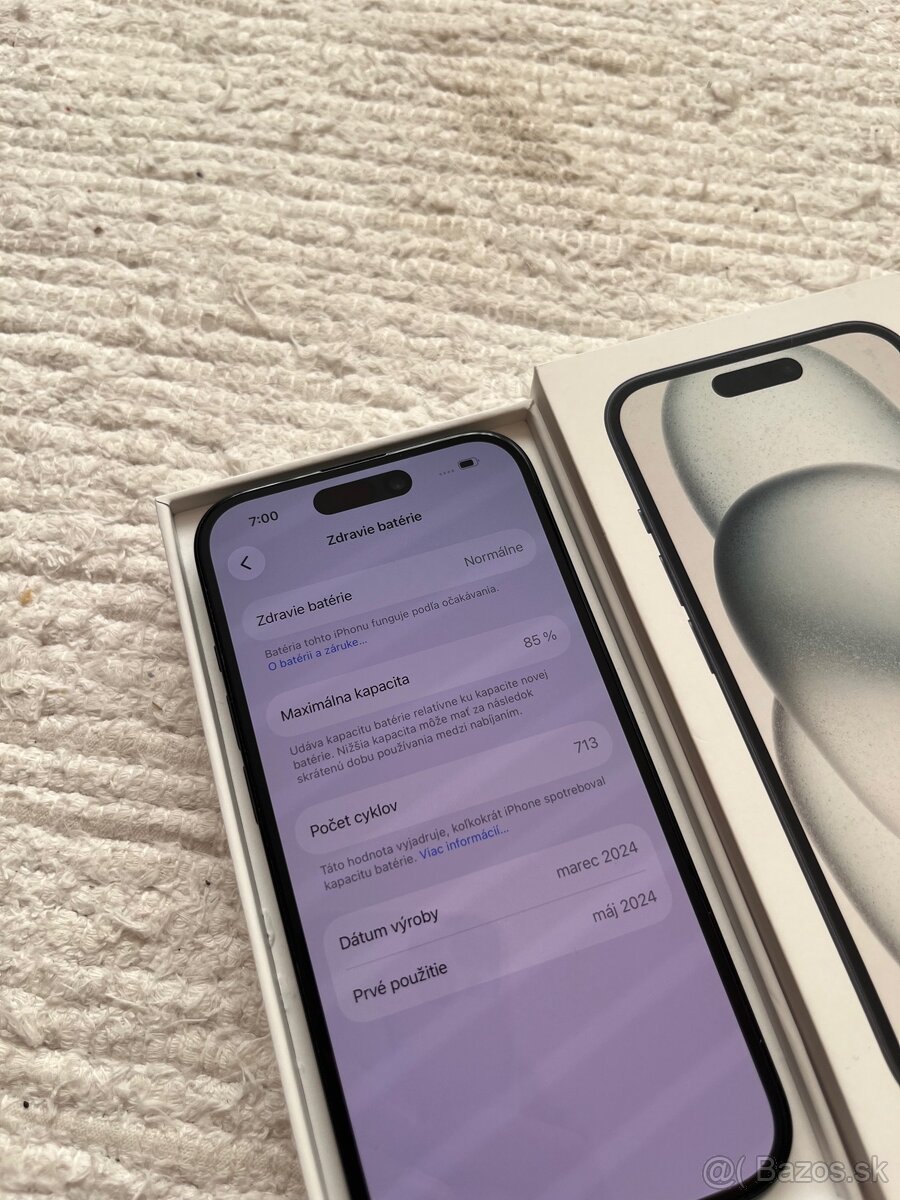 iPhone 15 128GB - ako nový, záruka - 6