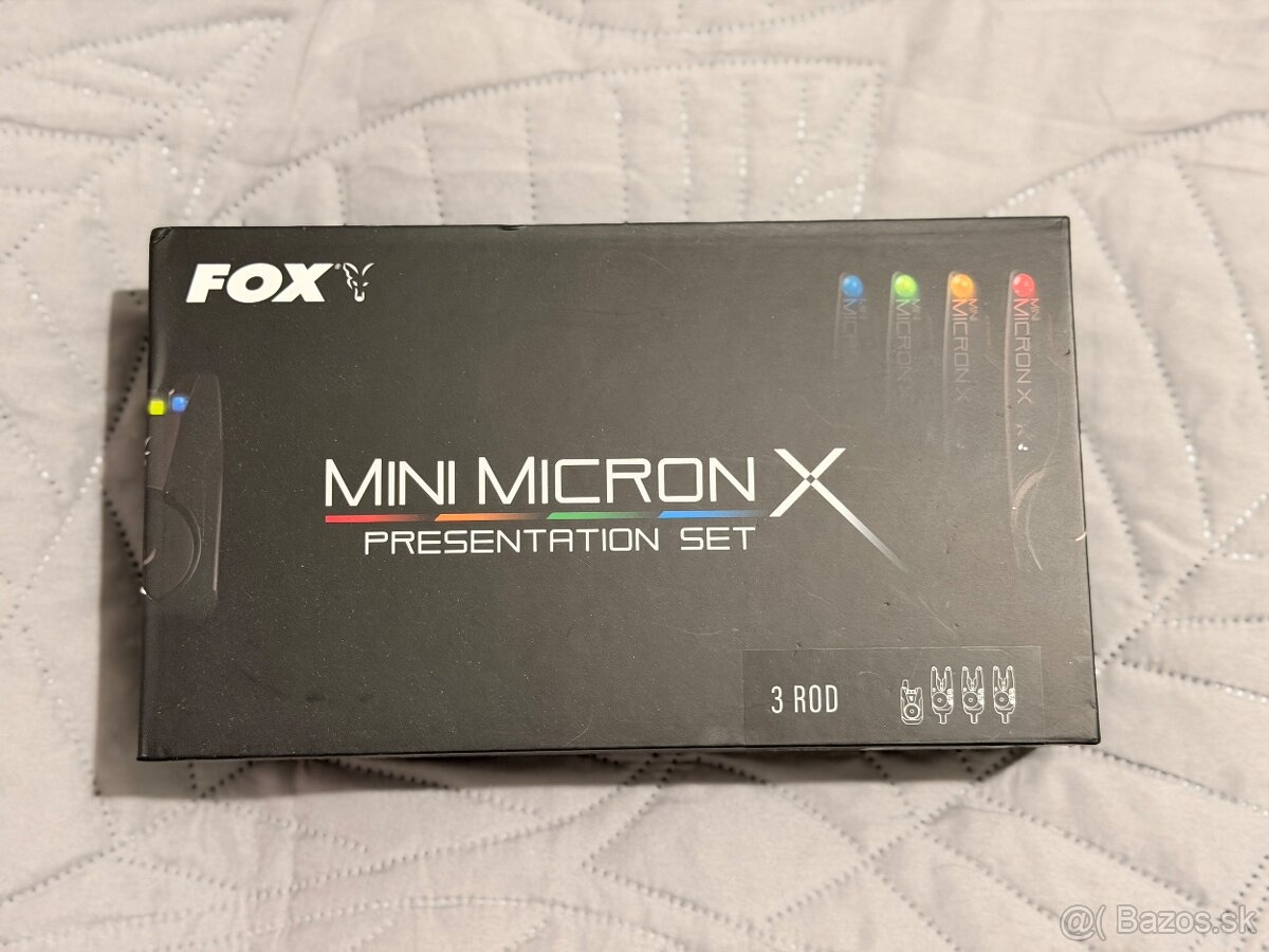 Signalizátory záberu FOX MINI MICRON X 3+1 - 6