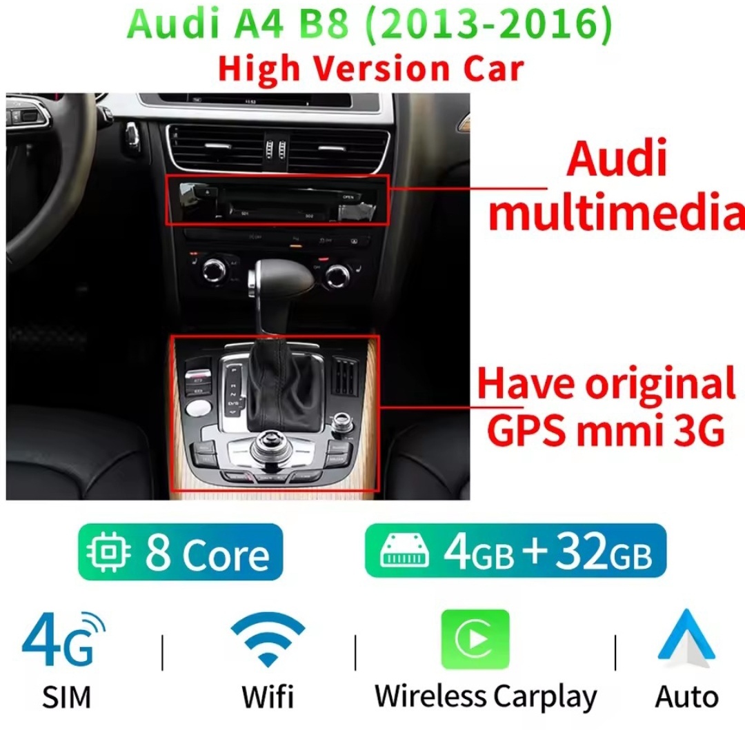 Audi A4 B8.5 android multumedia - 6