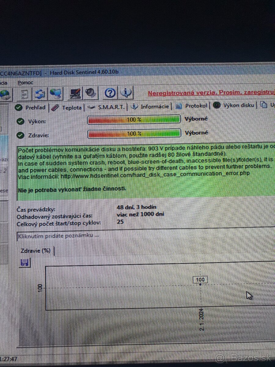 Western Digital WD30PURX-64P6ZY0 – 3TB - 6