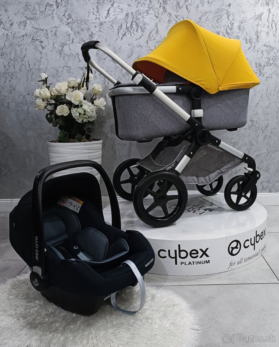 TOP TERÉNNA TROJKOMBINÁCIA BUGABOO FOX YELLOW - 6