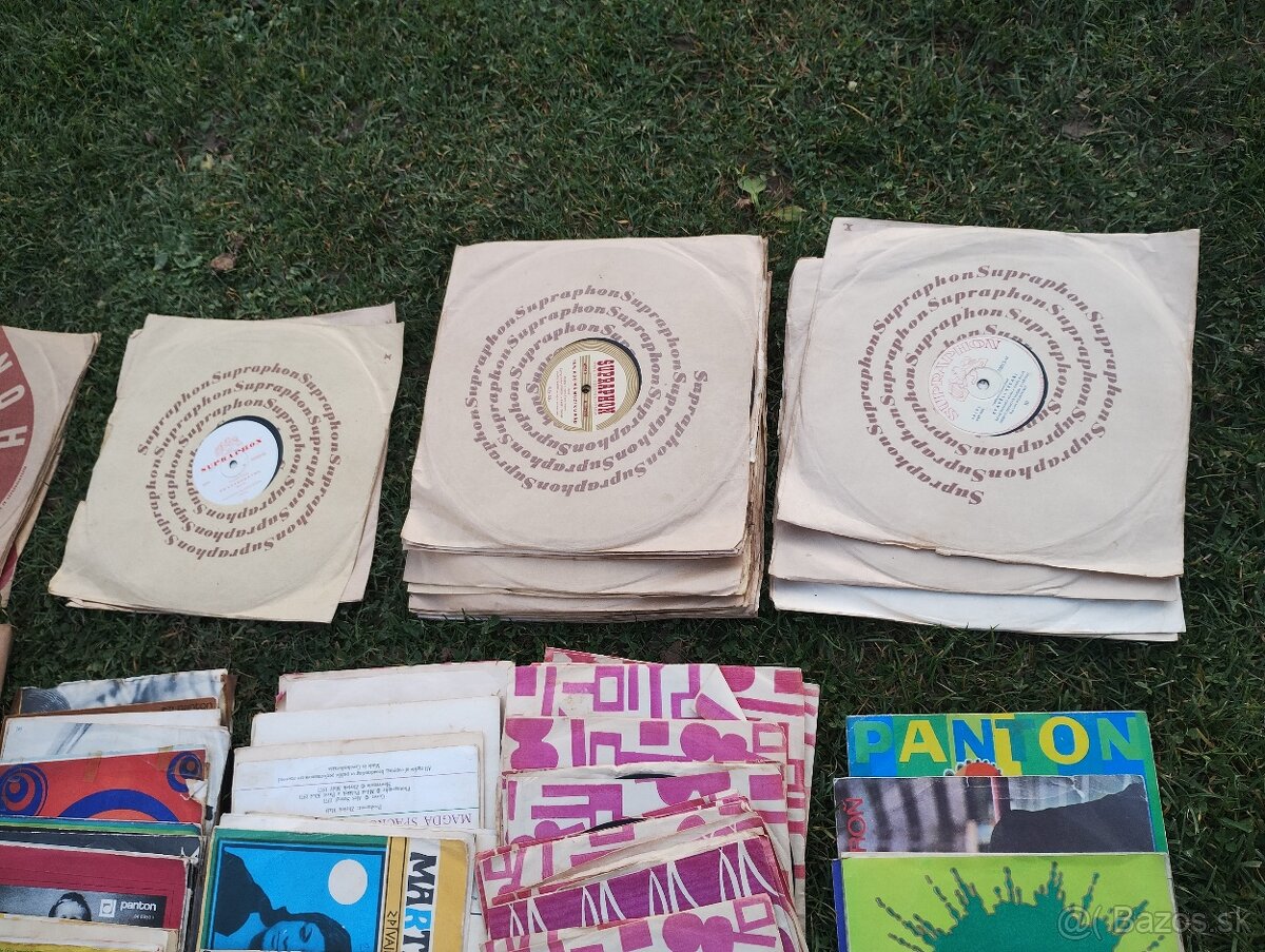 STAROŽITNÉ ORIGINÁLNE GRAMOFÓNOVÉ DOSKY - 6