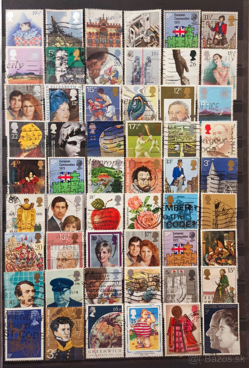 Známky Veľká Británia - 6