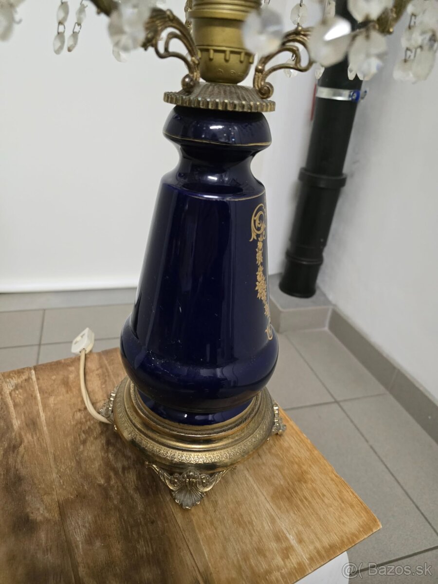 Porcelánová lampa. - 6