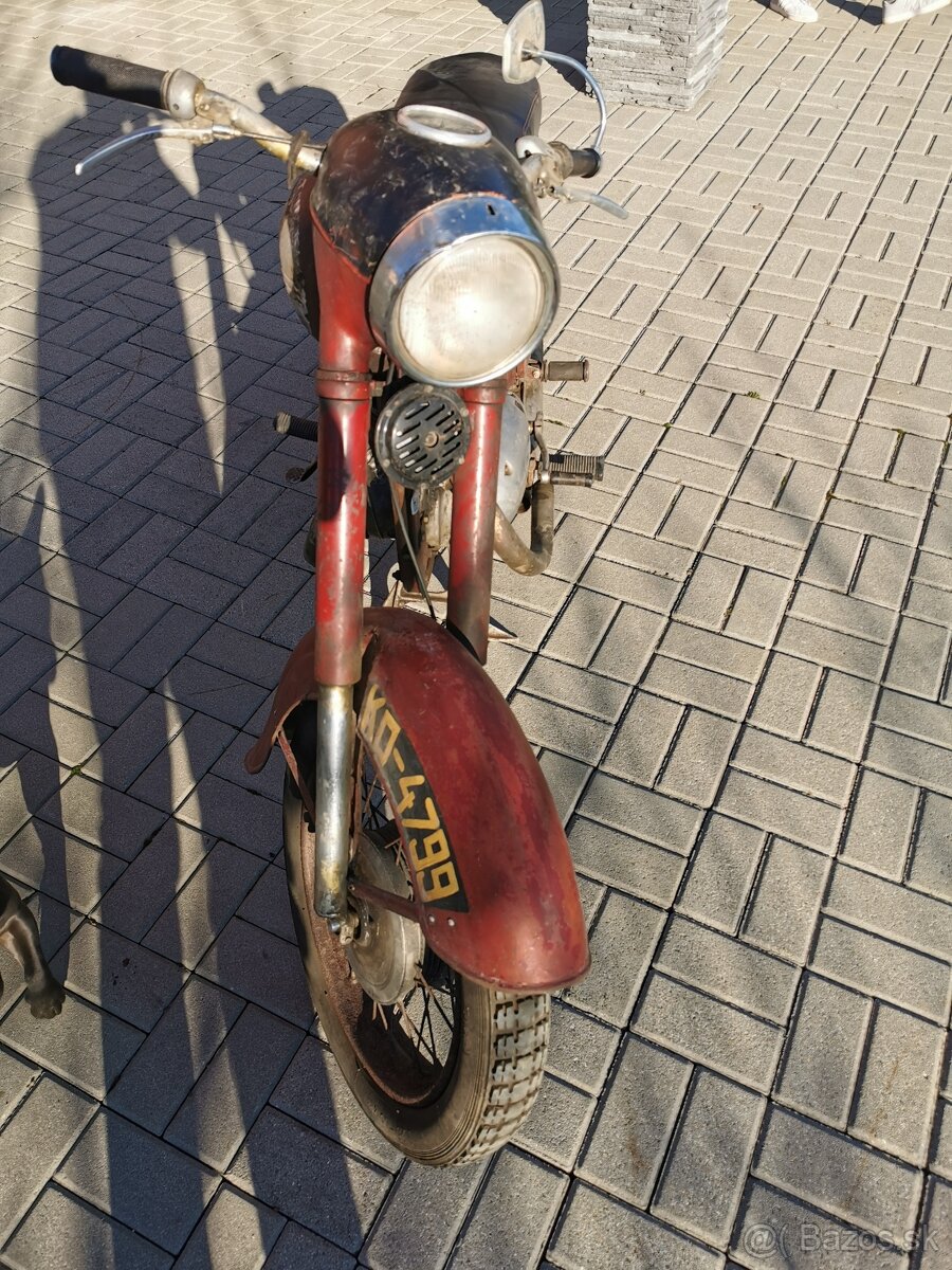 JAWA 250 s TP a ŠPZ - 6