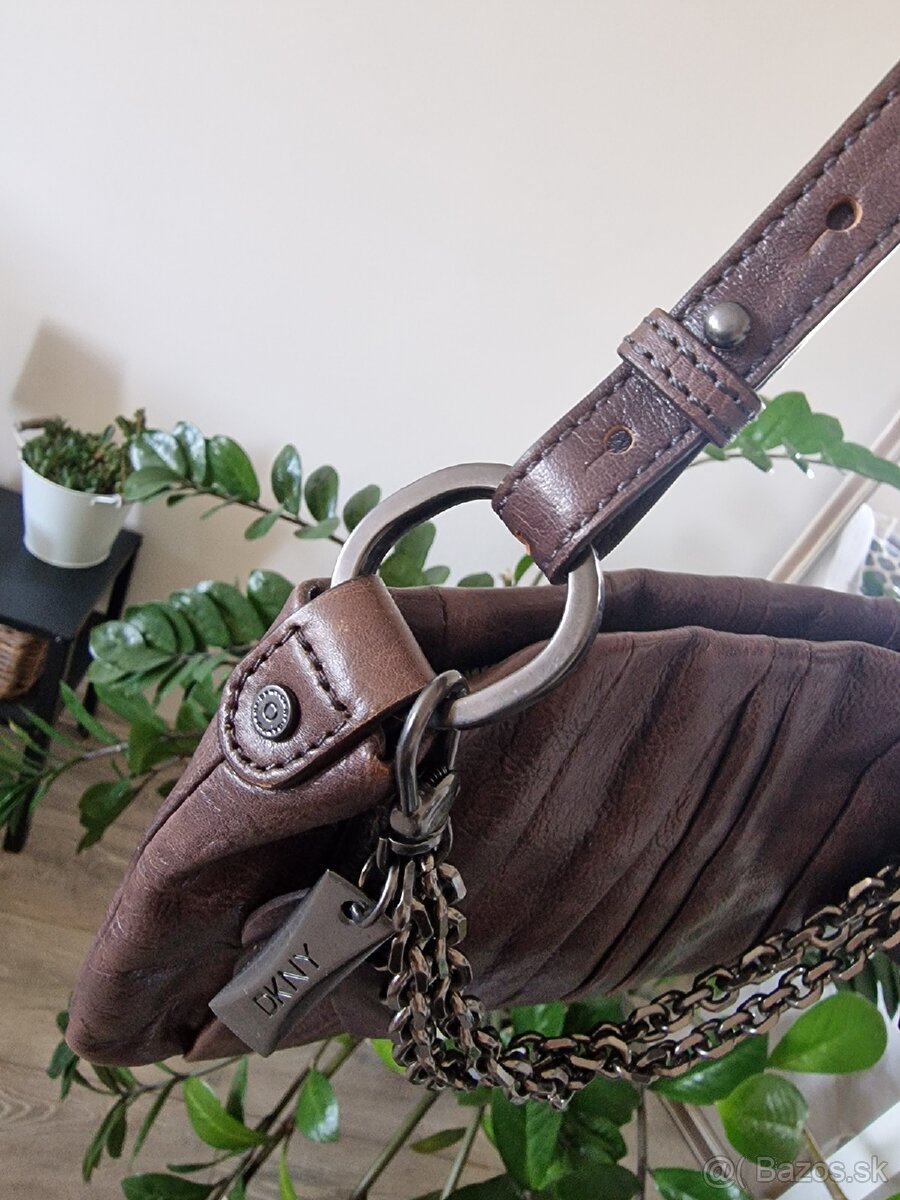 Kožená kabelka zn.DKNY - 6
