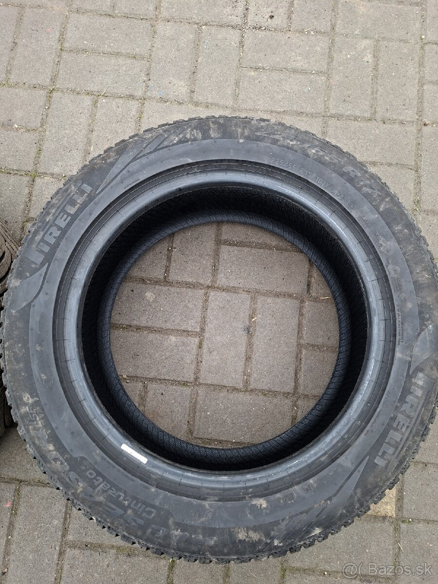 Predám celorocne pneumatiky 225/55R17 101Y - 6