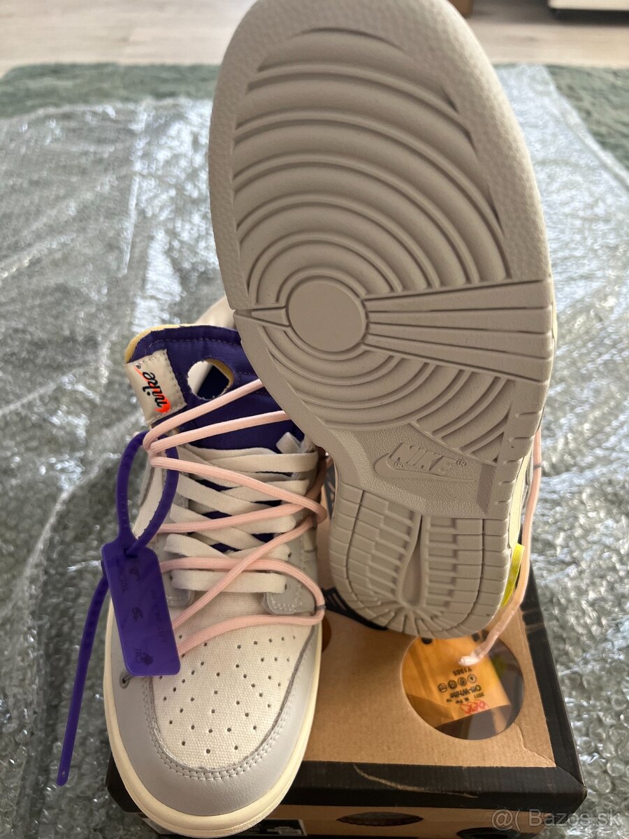 NIKE DUNK LOW OFF-WHITE LOT24/50 - 6