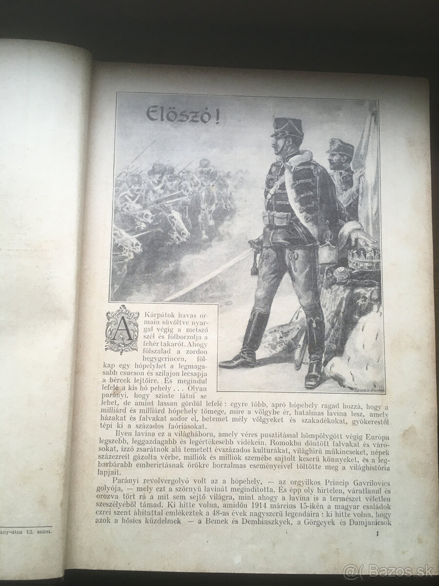 Predám staré maďarské knihy o prvej svetovej vojne - 6