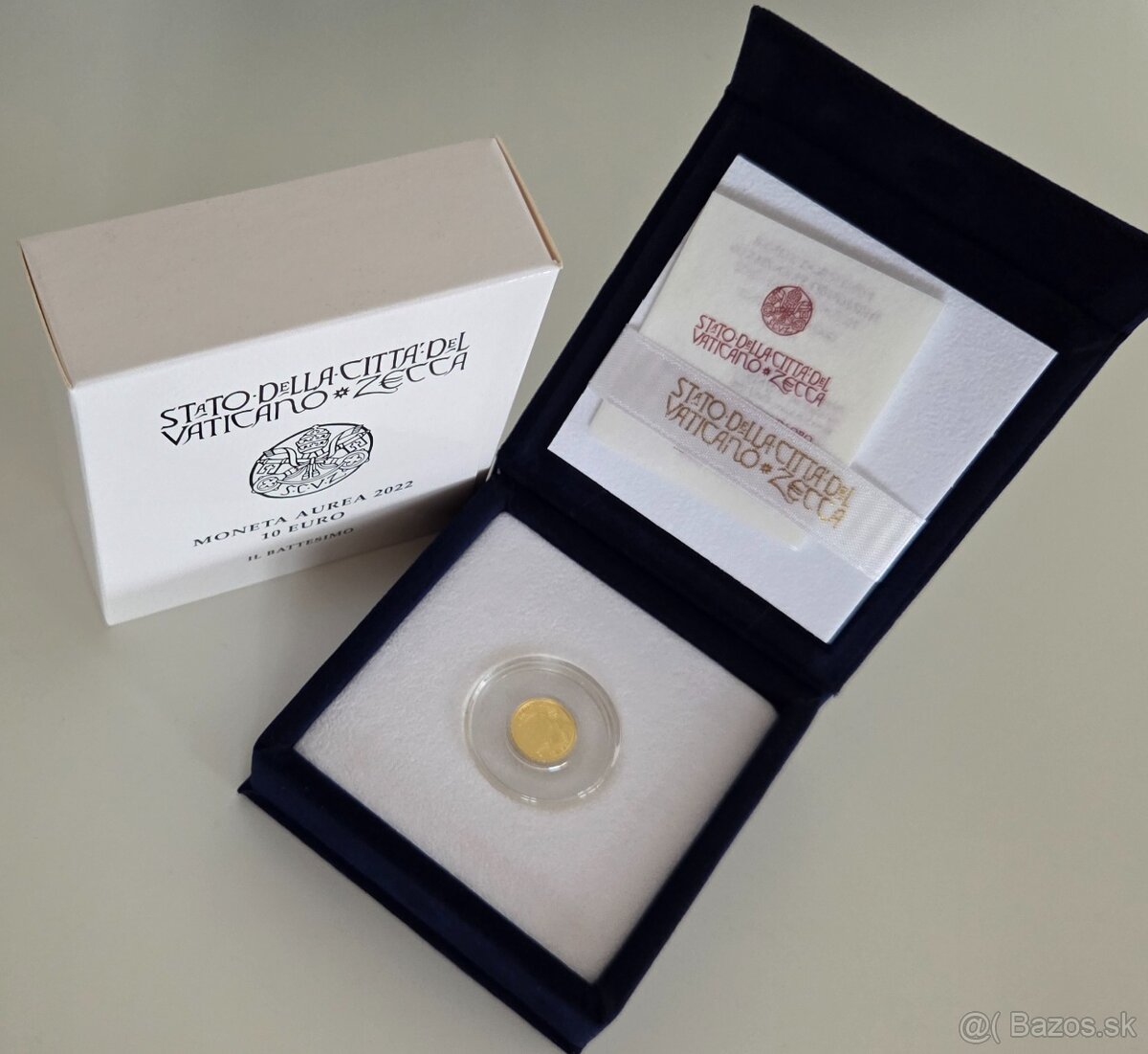 zlaté mince Vatikán v originálnych obaloch - 6