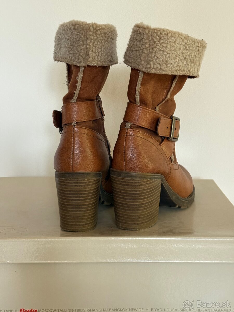 Kožené čižmy Baťa - 6