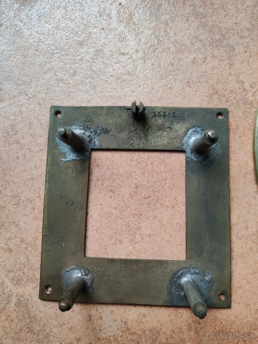 Starožitny hodinový stroj polkový - 6