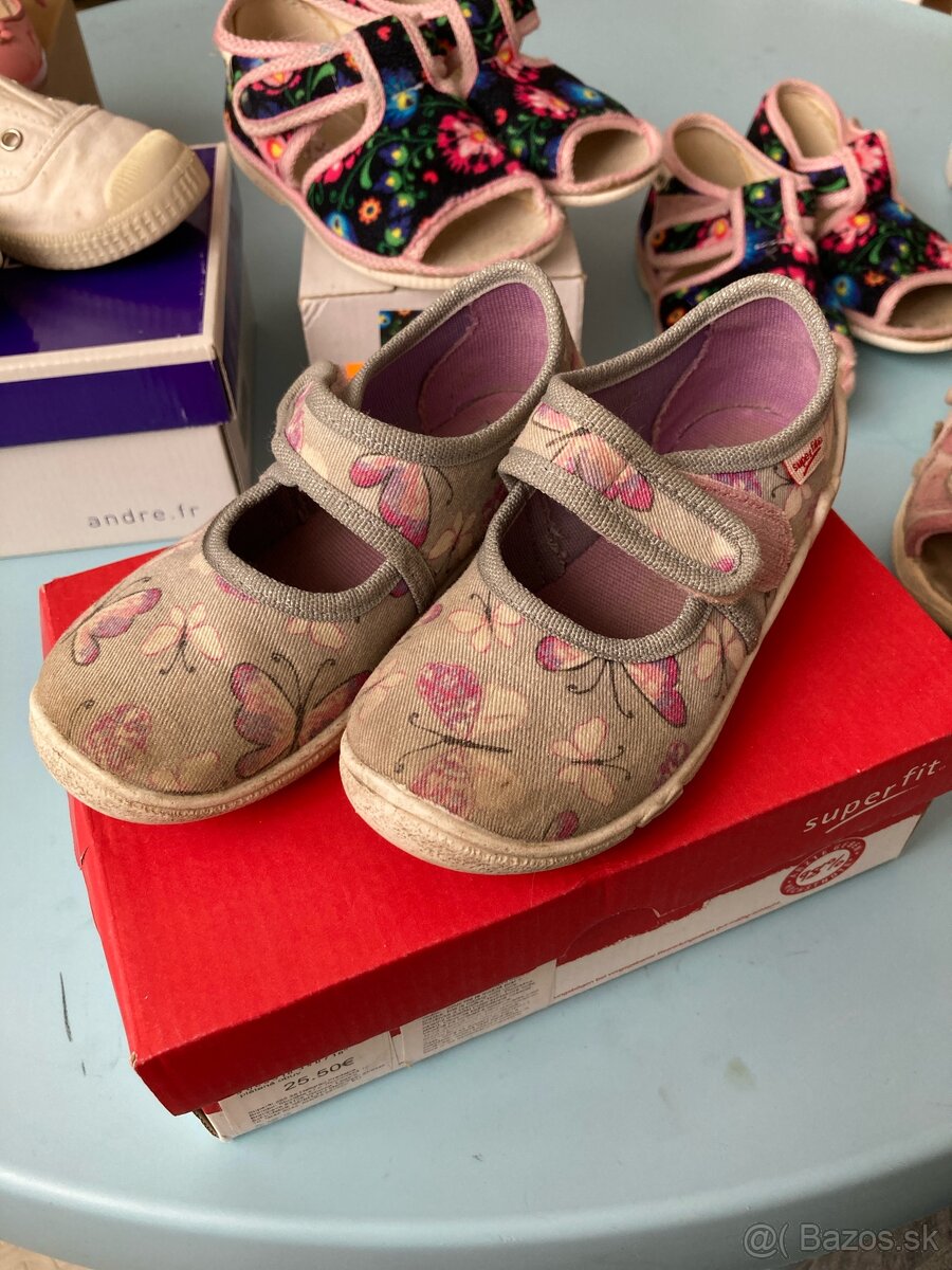 Dievčenské topánky č. 24 - 6