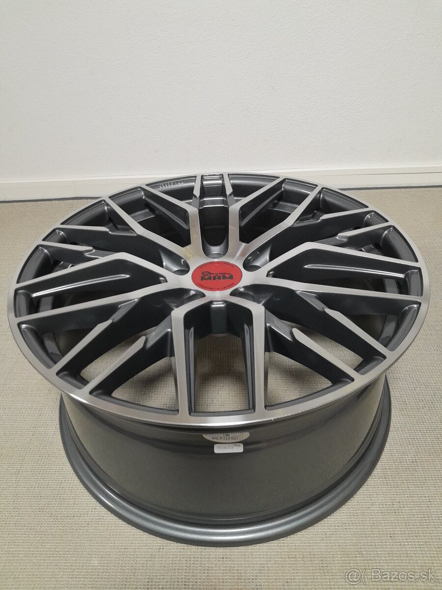 Alu disky R17 5x112 Et35 7.5J MAM RS4 Škoda Seat Vw Audi - 6