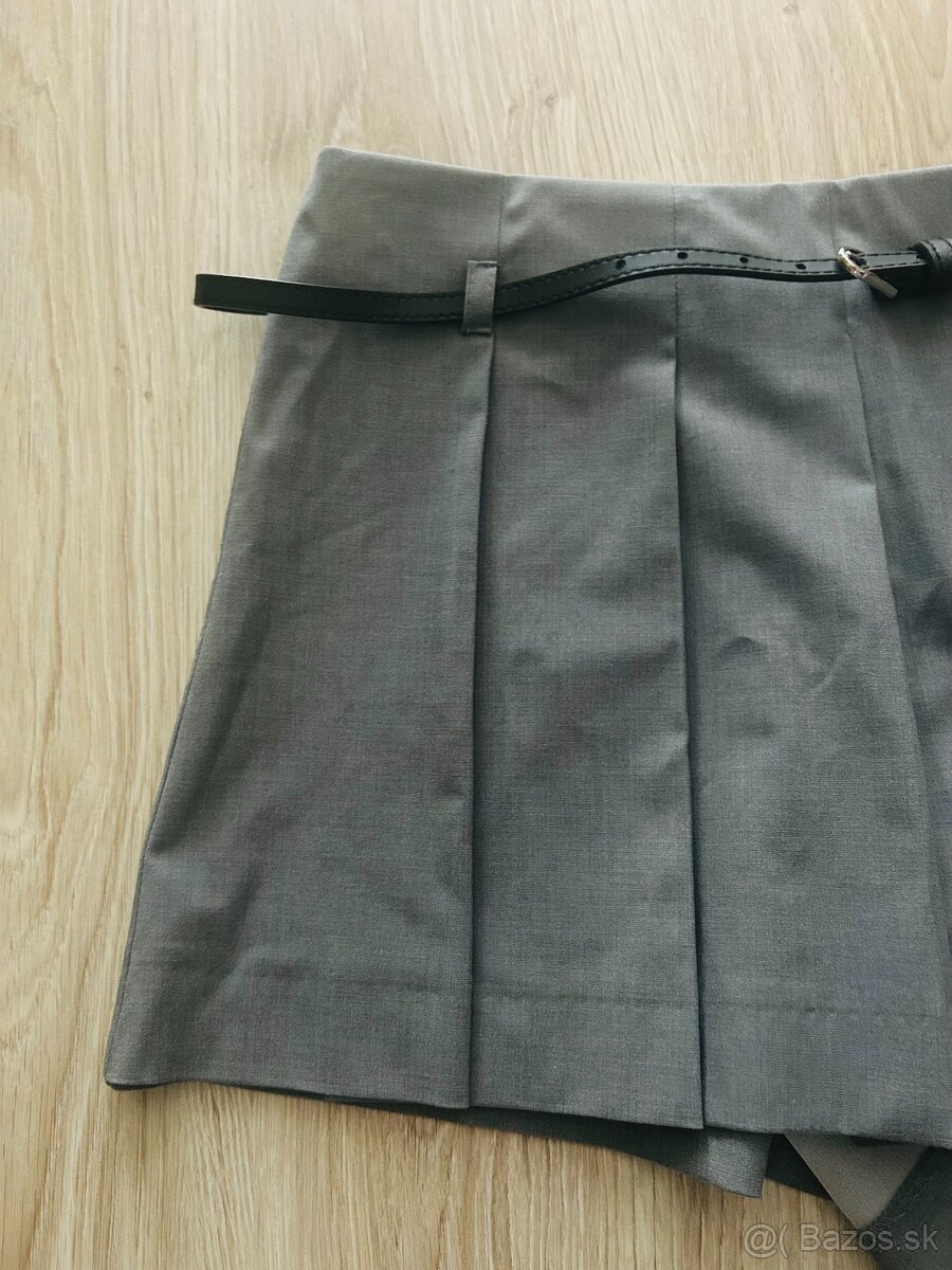 KRÁSNY SKORT S OPASKOM značky ZARA - 6